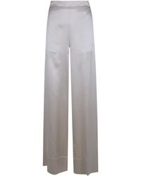 JOSEPH - "Dijon" Silk Satin Trousers - Lyst