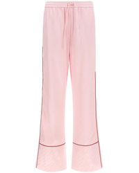 Off-White c/o Virgil Abloh - 'Jacquard Satin Pajama' Pants - Lyst