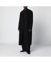 Séfr - Long Wool And Cashmere Coat - Lyst