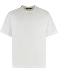 Dolce & Gabbana - Cotton Crew-Neck T-Shirt - Lyst