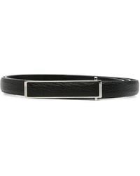 Tom Ford - Shiny Grain Goat Leather Insert Belt 15 Mm - Lyst