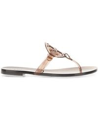 Tory Burch - Miller Jelly Flip Flops - Lyst