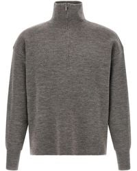 Ma'ry'ya - Half-Zip Sweater - Lyst