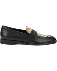 Burberry - Tartan Moccasin - Lyst