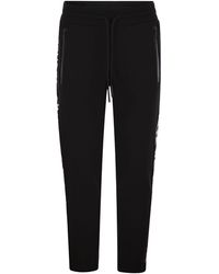 Moncler - Trousers With Logo - Lyst