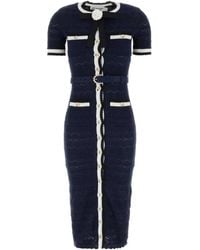Self-Portrait - Self Portrait Knit Dress - Lyst