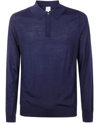 Paul Smith - Sweater Ls Polo - Lyst