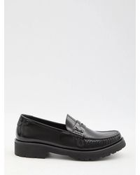 Saint Laurent - Le Loafer Moccasins - Lyst