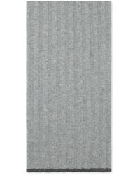 Brunello Cucinelli - Ribbed Beaded Scarf - Lyst
