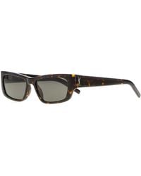 Saint Laurent - Printed Acetate M182 Sunglasses - Lyst