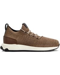 Tod's - Leather Lace Up Rubber Shoes - Lyst