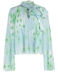 Pinko - Bucero Crepe Blouse - Lyst