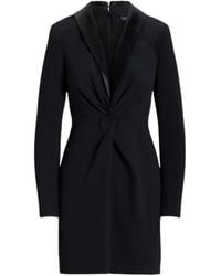 Ralph Lauren - Zeenai Short Long Sleeve Cocktail Dress - Lyst