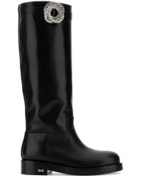 Mach & Mach - Mach & Mach Leather Galaxy Riding Boots - Lyst