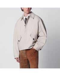 Séfr - Séfr Short Cotton Trench Coat - Lyst