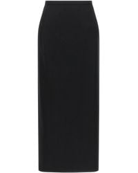 Magda Butrym - Skirt With Closure And Back Panel - Lyst