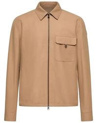 Moncler - Cotton Polyester Shirt - Lyst