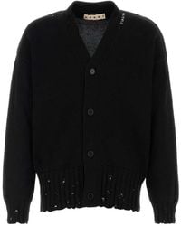 Marni - Cotton Cardigan - Lyst