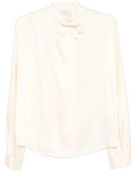forte_forte - Heavy Stretch Silk Satin Kimono Shi - Lyst