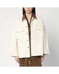 6397 - Barn Ivory Jacket - Lyst