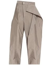 HOMME PLISSÉ - Homme Plisse "Akimbo" Volume Trousers - Lyst