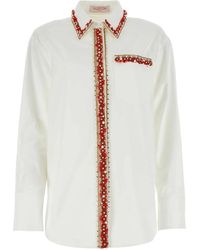 Valentino Garavani - Poplin Shirt - Lyst