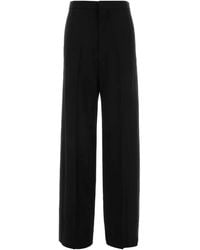 Balenciaga - Wool Palazzo Pant - Lyst