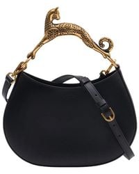 Lanvin - Hobo Bag With Cat Handle - Lyst