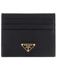 Prada - Portacarte Di Cred - Lyst