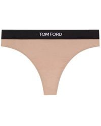 Tom Ford - Thong With Logo - Lyst