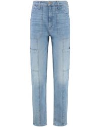 Mother - The Private Dbl Skinny Jeans Cotton - Lyst