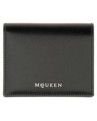McQueen - Wallet With Logo - Lyst