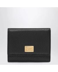 Dolce & Gabbana - Dolce&Gabbana Dauphine Calf Leather Wallet - Lyst