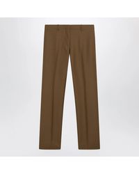 Burberry - Wool And Mohair Trousers - Lyst