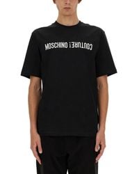 Moschino - T-Shirt With Logo - Lyst