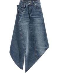 JW Anderson - J.W.Anderson 'Drop Front' Skirt - Lyst
