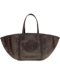 Dragon Diffusion - Teresa Handwoven Tote Bag Calf Leather Bos Taurus Handbags - Lyst
