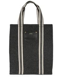Isabel Marant - Aruba Puebla Logo Patch Tote Bag - Lyst