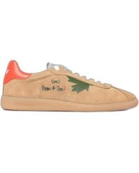 DSquared² - Leather Maple Leaf Sneakers - Lyst