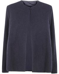 Apuntob - Round Neck Line Botton Long Sleeves Reversible Regular Fit - Lyst