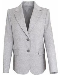 Max Mara - Light Virgin Wool Jacket - Lyst