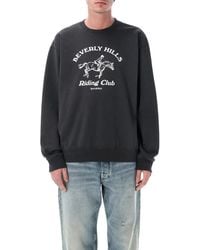 Sporty & Rich - Sporty & Rich Sporty & Rich Bh Riding Club Crewneck - Lyst
