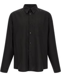 Marni - Wool Shirt With Pocket - Lyst