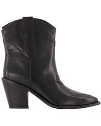 Zadig & Voltaire - Zadig&Voltaire Cara Spazzo Ankle Boots - Lyst