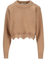 Chloé - Wool And Cashmere Sweater - Lyst