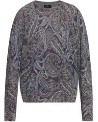Etro - Patterned Sweater - Lyst