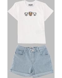 Moschino - T-Shirt And Shorts Set - Lyst