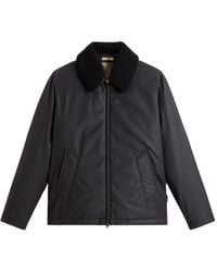 Woolrich - Wool Silk Jacket - Lyst