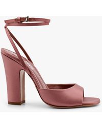 Paris Texas - Lara Satin Sandals - Lyst
