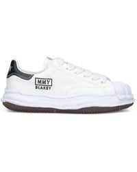 Maison Mihara Yasuhiro - "Blakey" Original Sole Canvas Low Top Sneakers - Lyst